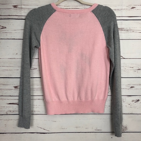 SOLDGAP Kids Girls Sweater Bulldog Sequins Sparkly - Picture 2 of 8